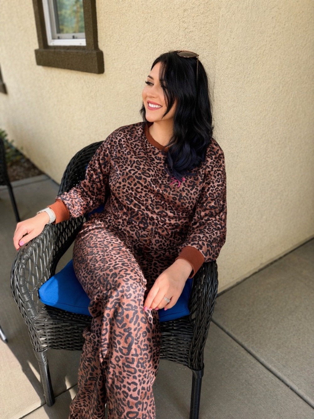 ⭐️Western Babe Leopard Lounge Set🤎🎀 - Picture 2 of 4